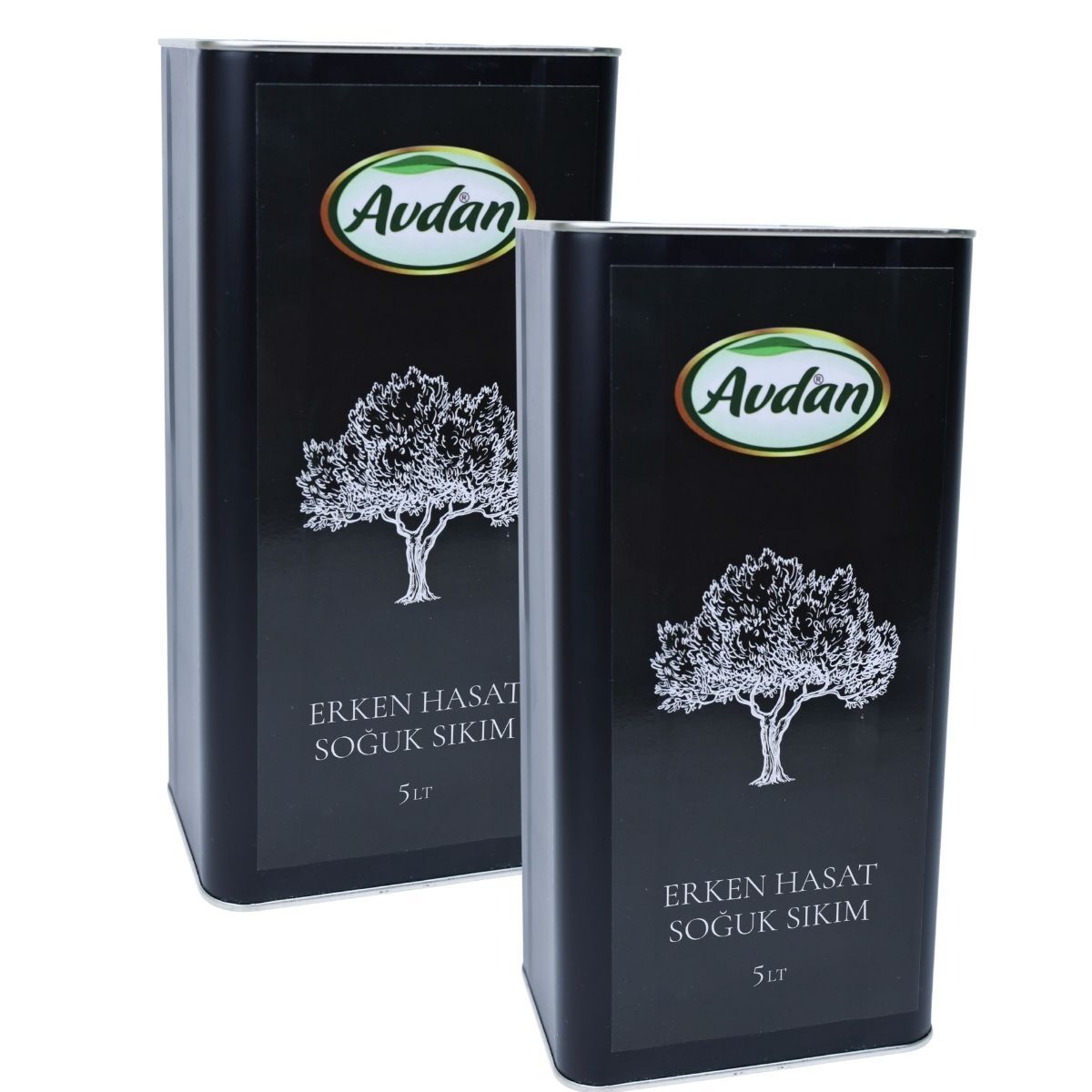 AVDAN - 2X5 LT ERKEN HASAT SOĞUK SIKIM ZEYTİNYAĞI