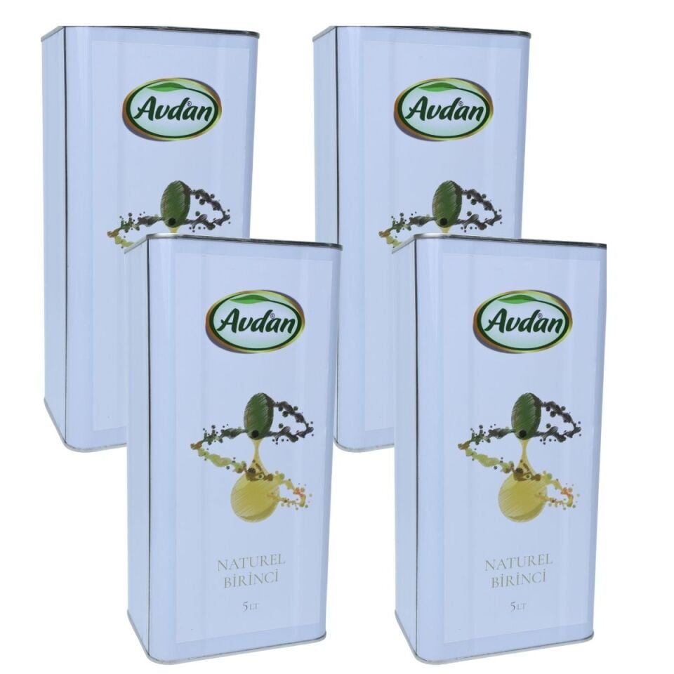 AVDAN - 4X5 LT NATUREL BİRİNCİ ZEYTİNYAĞI