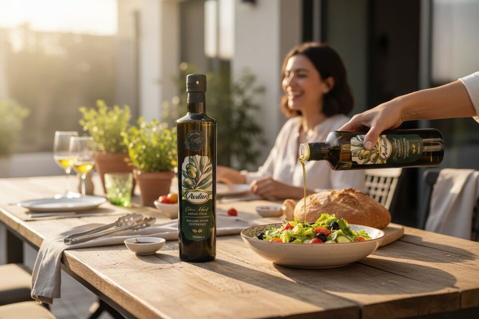 AVDAN - 750 ML CAM ŞİŞE ERKEN HASAT SOĞUK SIKIM ZEYTİNYAĞI