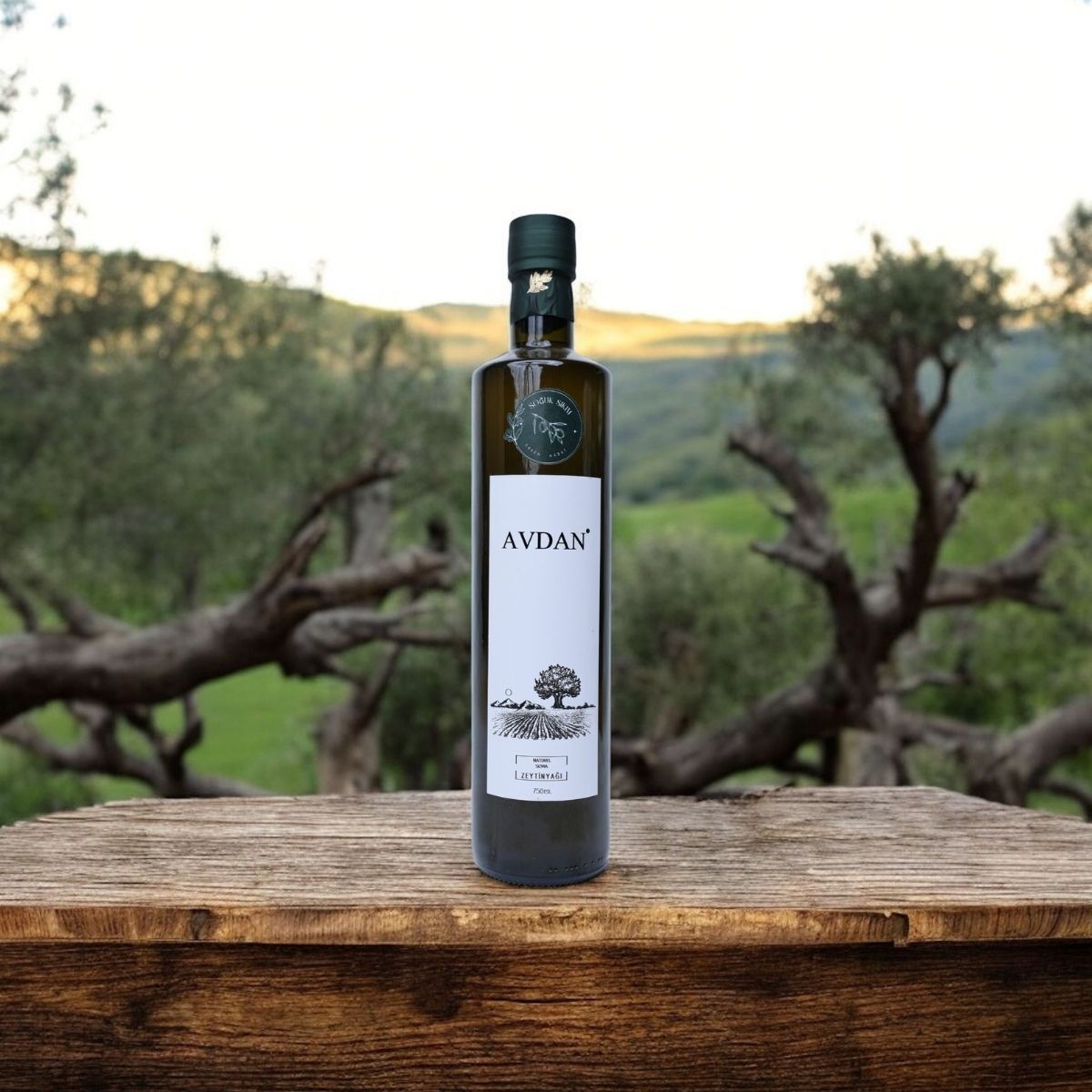 AVDAN - 750 ML CAM ŞİŞE ERKEN HASAT SOĞUK SIKIM ZEYTİNYAĞI