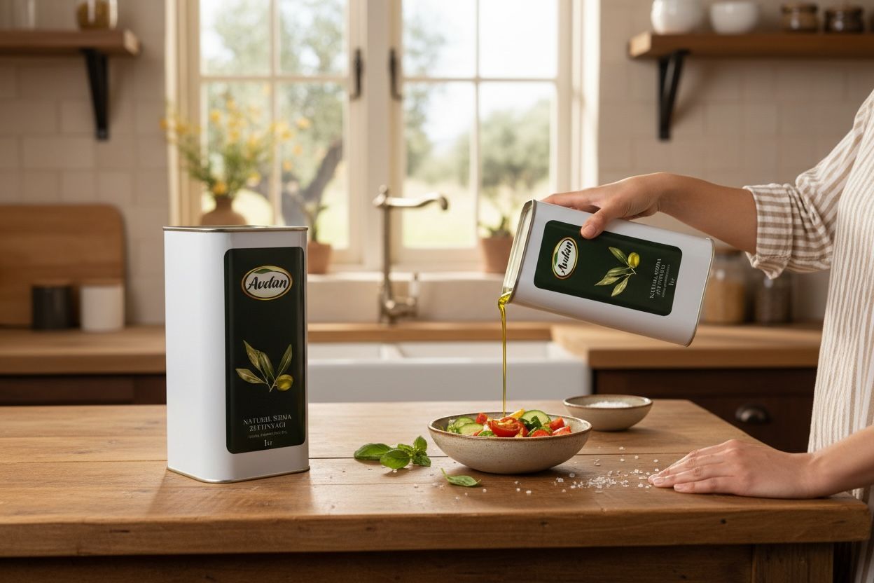 AVDAN - 1 LT Natural Sızma Zeytinyağı