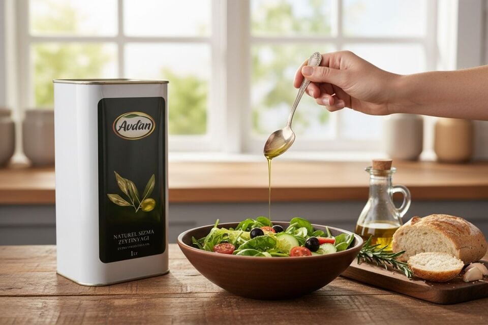 AVDAN - 1 LT Natural Sızma Zeytinyağı