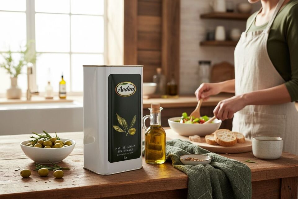 AVDAN - 1 LT Natural Sızma Zeytinyağı