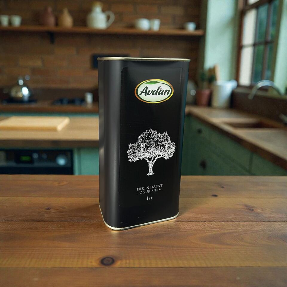 AVDAN - 1LT Erken Hasat Soğuk Sıkım Zeytinyağı