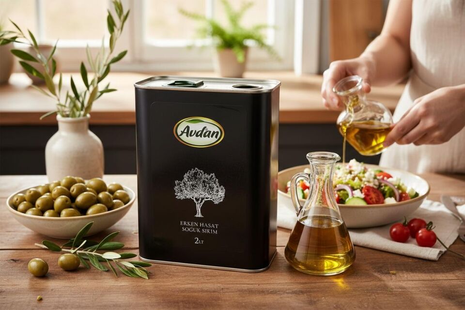 AVDAN - 2LT Erken Hasat Soğuk Sıkım Zeytinyağı