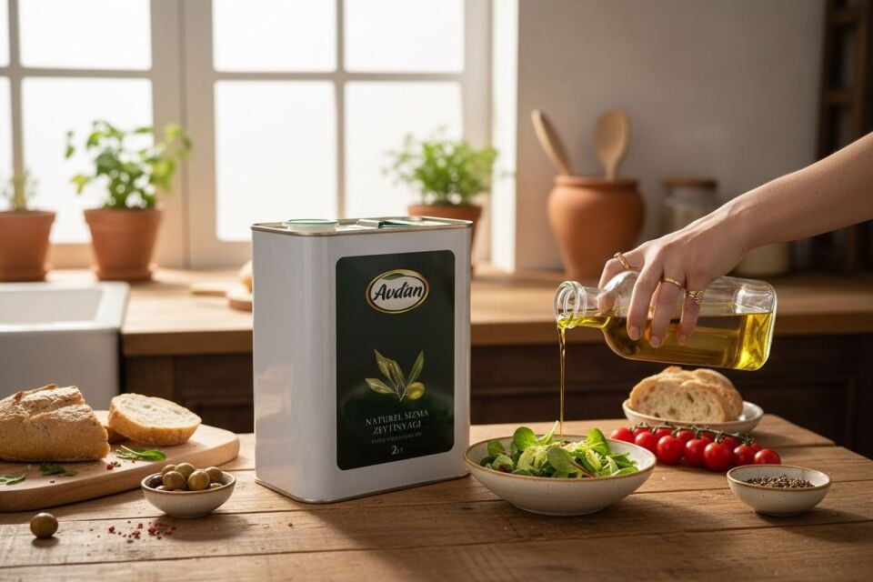 AVDAN - 2LT Natural Sızma Zeytinyağı