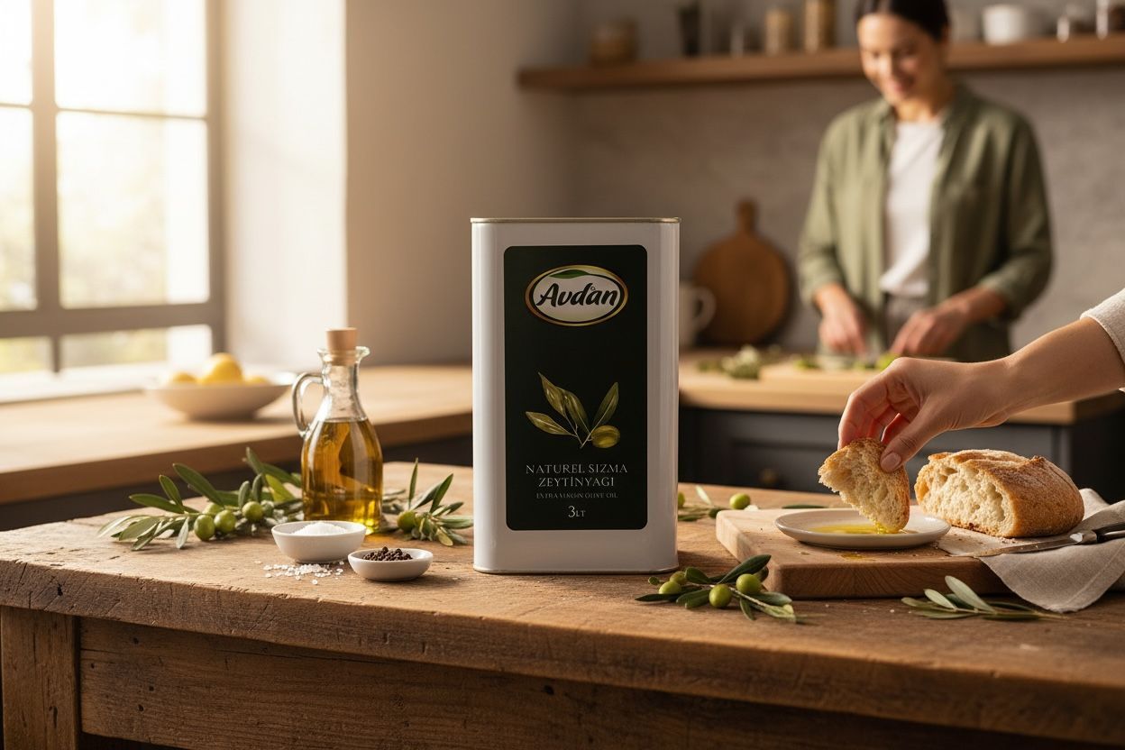 AVDAN - 3LT Natural Sızma Zeytinyağı