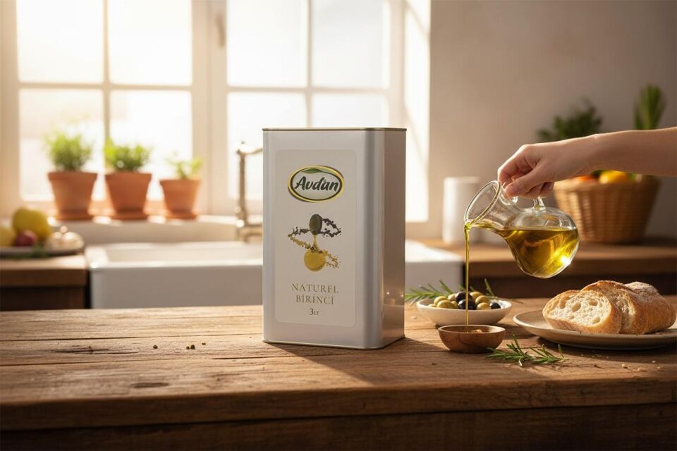 AVDAN - 3LT Natural Birinci Zeytinyağı